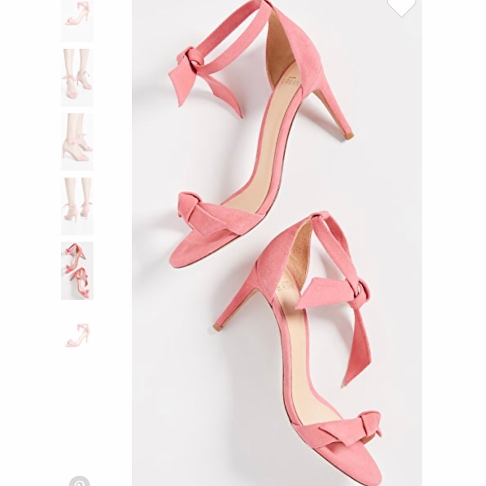 🆕 Alexandre Birman clarita knot pink heel sandals